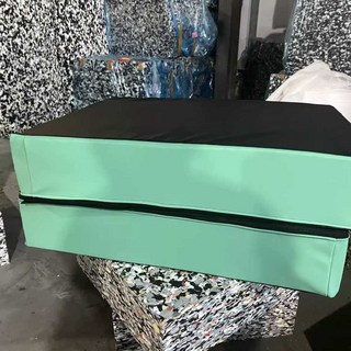데드리프트 쿠션 패드 장비 역도 지지대 바벨 땅데드 그린블랙 50x30x15, 1개, 17. 레드블랙 PU 압축솜 75x60x15