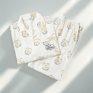 스파오 잠옷 망그러진곰 망그러진 긴팔 파자마