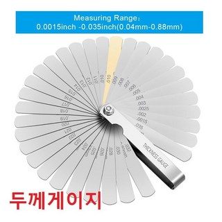 싱글레이드 타이어 마모 게이지 측정기, 마모측정기 블랙, 1개 아펙스게이지ag-03 11 두께게이지 틈새 게이지 두께 필러게이지 측정자 간극게이지, 1개