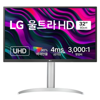 LG전자 4K UHD 모니터, 80cm, 32UP550N