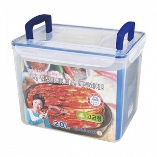 스마트홈 쿨맥시2 직사각 투명 20L