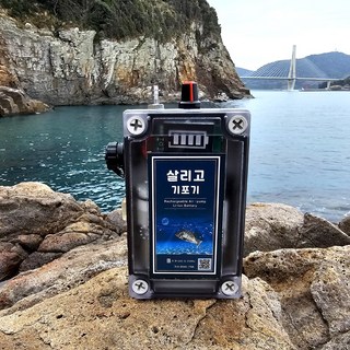살리고 낚시 기포기 C타입 충전, 1개