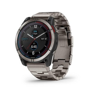 Garmin quatix® 7X 태양열 에디션 해양 GPS 스마트워치 충전 기능 손전등이 있는 내구성 시계 조수 변경 및 앵커 드래그 알림 웨이포인트 마킹