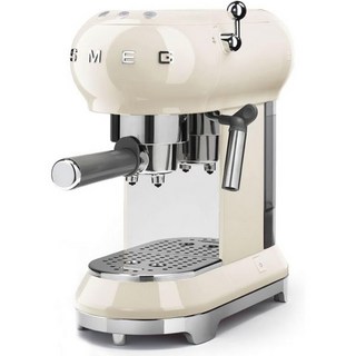 Smeg ECF01CRUS 에스프레소 커피 머신 원 사이즈 1L 크림, Cream