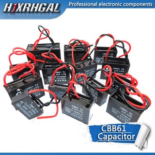 에어컨 3UF 1UF 2.5UF 그을음 3.5UF 팬 10UF 2UF hjxrhgal 시작 개 매달린 커패시터 450VAC 1 모터 4.5UF 20UF CBB61 1.5UF, 0.8uf, 1개