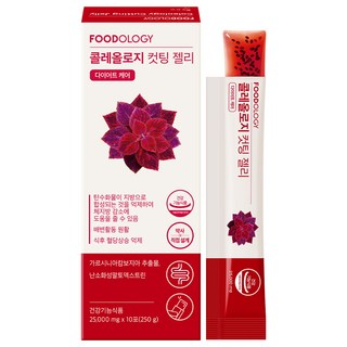 푸드올로지 콜레올로지 컷팅 젤리, 250g, 1개