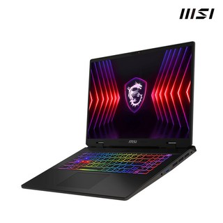 MSI Sword 17 HX B13VGKG-i9 윈도우11 QHD 인텔 i9 13980HX RTX 4070, WIN11 Pro, 32GB, 1TB, 블랙