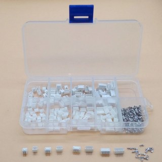 Themoreshop XH2.54 전선 케이블 터미널 커넥터 핀 단자 DIY 소켓 세트, 1개
