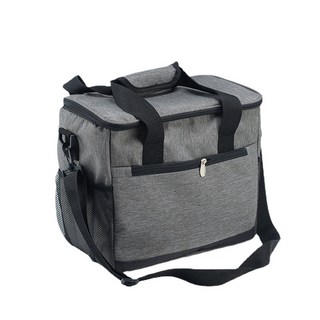 LILA 핫앤쿨 멀티 휴대용 접이식 쿨러백 30L, 그레이