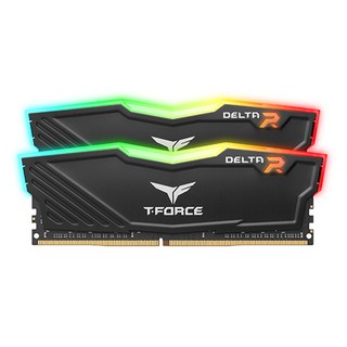 TeamGroup T-Force DDR4-3200 CL16-20-20 Delta RGB 패키지 서린 (32GB(16Gx2)), 2개