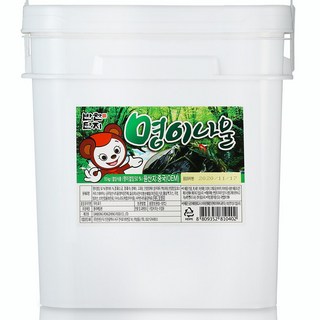 맛사랑식품 반찬단지 명이나물 10kg, 1개