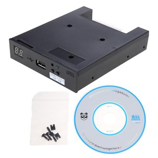 USB 플로피 디스크 리더 드라이브 3.5 인치 외부 휴대용 1.44MB FDD 디스켓 드라이브, 1개