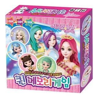 보드게임 - 시크릿쥬쥬 별의 여신 퀸 메모리 게임, 단품, 1개