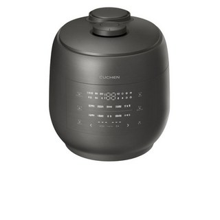 쿠첸 그레인 듀얼프레셔 IH 전기압력밥솥 6인용, CRT-UPDS0670B, 블랙실버