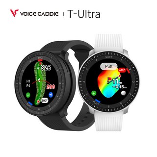 보이스캐디 워치페이스 골프 거리측정기, T-Ultra, 블랙