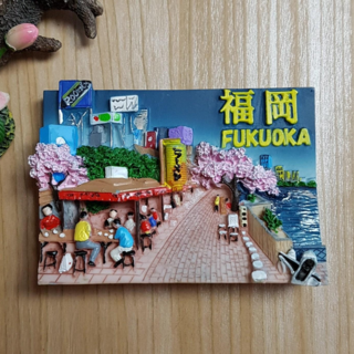 오악사카 냉장고자석 일본 오사카 후쿠오카 태국 마그넷 마그네틱 기념품 나라 필리핀, A 03. 후쿠오카