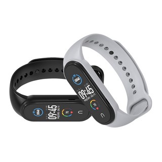 리빙셀렉트 샤오미 미밴드5 스트랩, 1개, 그레이