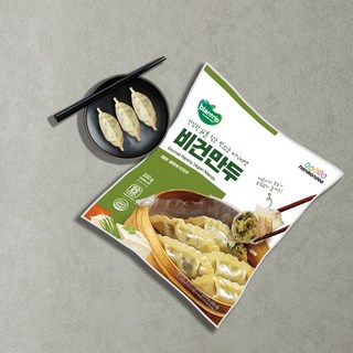 한만두 채식 플랜트립 비건 만두, 6개, 330g