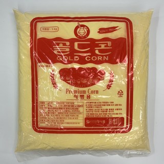 신광 골드콘 옥수수가루 5kg 옥분 식빵 스콘 옥수수분말, 1개