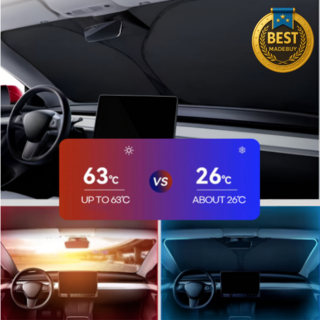 유니르 원터치 앞유리 차량용 햇빛가리개