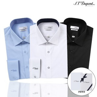에스티듀퐁 듀퐁셔츠 클래식 정장 2024 FW 긴소매 슬림핏 일반핏 와이셔츠 298459