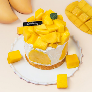 (평일 낮 12시전 주문 오늘출발) 케익팩토리 망고케이크 망고다담, 1개, 740g