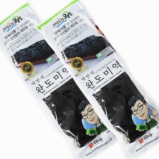 해미담 맥반석완도 미역 300g+300g 부드럽고 맛있는 초사리 햇미역, 2개