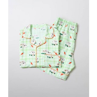 SPAO 스파오 [뿌이뿌이모루카] 반팔 파자마(GREEN)_ SPPPF38U01 564700