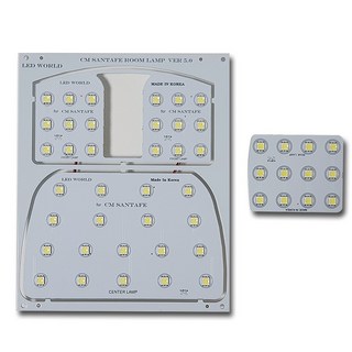 싼타페CM 전용 프리미엄 LED 실내등 풀세트, 1개