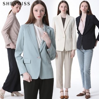 쉬즈미스 데일리 원버튼 심플 자켓 택가격 298000원