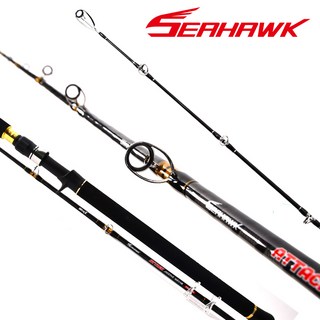 씨호크 어택지깅 165 솔리드 카본 스파이럴 방어 부시리 참치 침선(우럭) 전동릴지깅 피싱코리아(주), 165HB (솔리드)