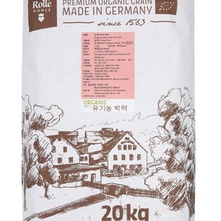 오르코 독일 유기농밀가루 (박력) 20KG, 1개 유기농밀가루강력분20kg 오르코 독일 유기농밀가루 (박력) 20KG, 1개 유기농밀가루강력분20kg