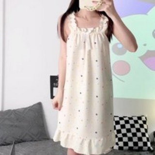 데이픽 여성용 골프가운 파자마 잠옷