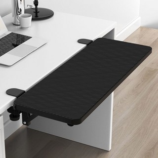 받침 화이트 선반 연장대 책상 걸이 키보드 PC 키보드트레이무타공 무타공 트레이