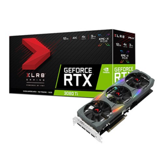 PNY XLR8 지포스 RTX 3080 Ti UPRISING EPIC-X RGB D6X 12GB Triple