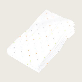 베이비앙 국내산 무형광 천기저귀&커버&밴드 (오후5시이전 주문건 다음날도착), 10_파스텔도트 사각 천기저귀 특대형 5장, 1개