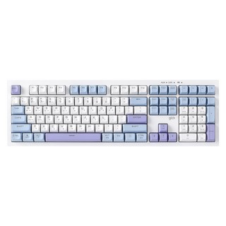 지클릭커 오피스프로 사일런스 M RGB 무소음 유무선 블루투스 108키 키보드, Sky city RC1, WK50, 제조사축
