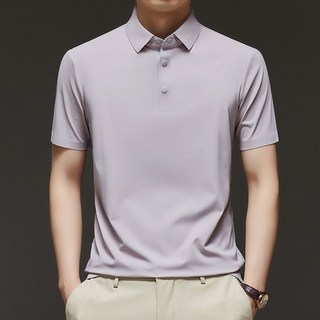 Luspirez 남성 여름 골프티 반팔 카라 티셔츠