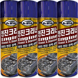 일신 엔진크리너 550ml 엔진 청소 크리너, 4개