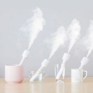 생수통 가습기 무세척 무필터 노필터 페트병, 가습기(1100mAh) 세트2