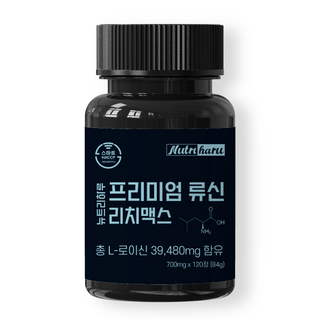 뉴트리하루 프리미엄 초고함량 류신 단백질 타블렛 노인 보충제, 120정, 1개