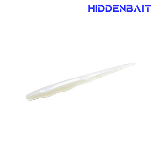 히든베이트 테베 프로 배스낚시 배스웜 소프트베이트 루어 광어웜, 12개, 3.5g, H002 BLUEPEARL WHITE