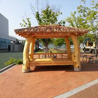 원두막 퍼걸러 제작 모습