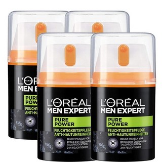 로레알 맨 엑스퍼트 퓨어 파워 모이스춰라이저 로션 50ml x4팩, 4개