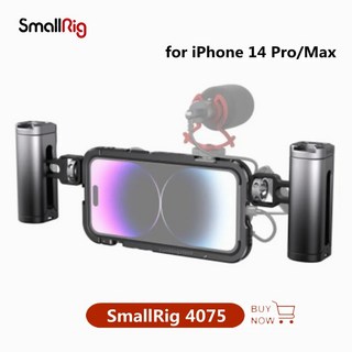 SmallRig 실리콘 손잡이가 있는 휴대폰 비디오 케이지 사진 4078 4077 4076 4075 아이폰 14 프로 프로 맥스용, 2)Kit 1 For 14 Pro, 1개