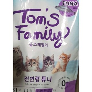 톰스패밀리 전연령 튜나 고양이사료, 5kg, 1개
