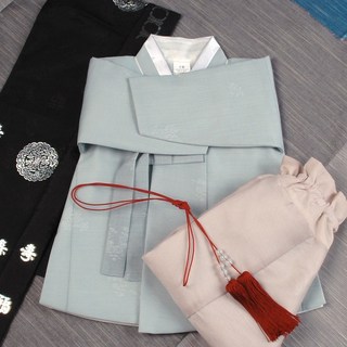 [럭셔리한복] 241.동자옥색(남) _(01호~08호) 아동한복 남아한복 돌한복 유아 아이한복 물실크재질 두루마기 전통스타일