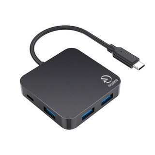 C타입 멀티허브 4포트 5포트 7포트 6포트 HDMI미러링 4K USB허브 PD 100W고속충전 삼성 LG 노트북 삼성덱스 길이20cm, 스퀘어 6포트 멀티허브, 1개