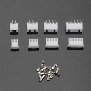 150Pcs 2.54mm 와이어 남성/여성 듀폰 커넥터 세트 흰색 케이블 점퍼 핀 헤더 하우징 터미널 키트 2/3/4/5P, 02 150Pcs Type 1, 1개