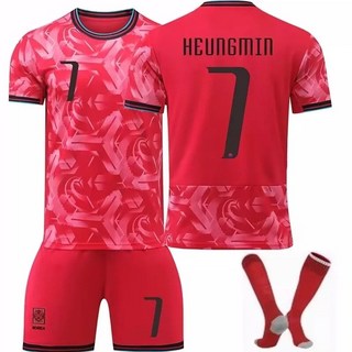 대한민국 국대 손흥민 유니폼 축구복 한국 국가대표 키즈 상하의 세트